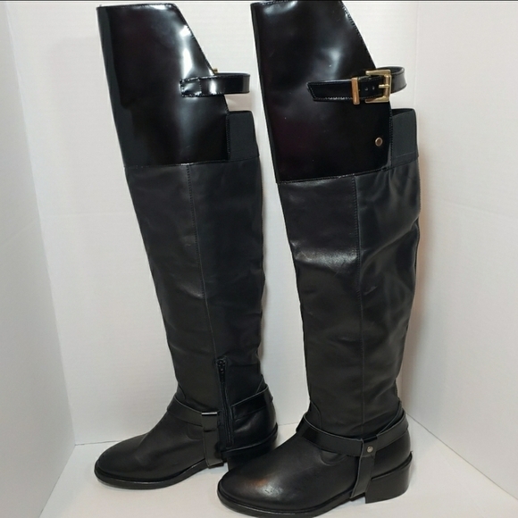 TOPSHOP Dreamer Over the Knee Boots Size 5 1/2 - Picture 14 of 14